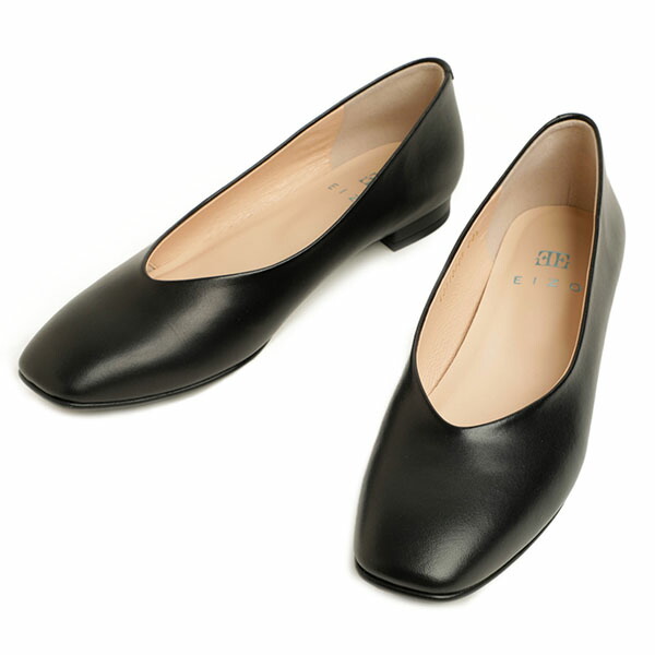 楽天市場】EIZO エイゾー レディース パンプス レザー Vカット ポイン