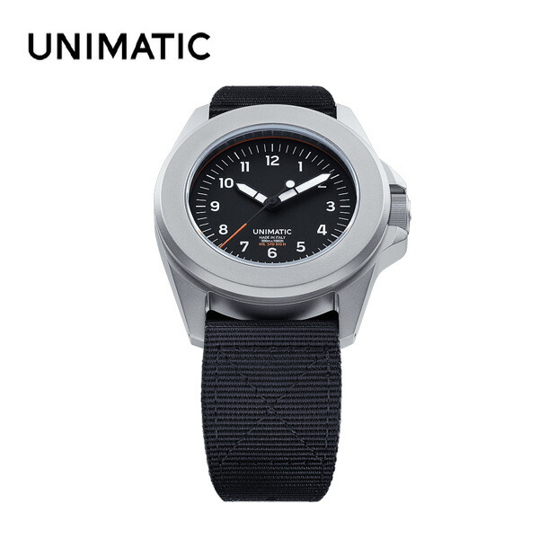 UNIMATIC 自動巻き時計 ブラック　美品 imgrc0175159608.jpg