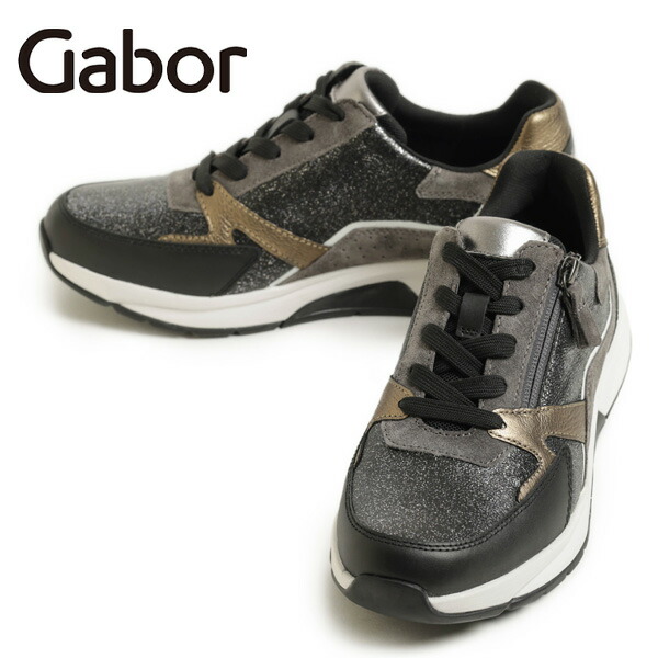 楽天市場】gabor ガボール レディース シューズ スニーカー ローカット