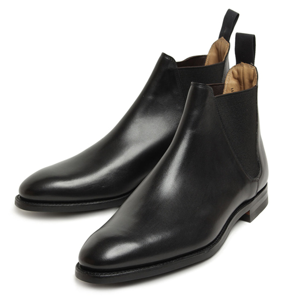 Traditional Leatherwear サイドゴアブーツ ブラック SIDE GORE RAIN BOOTS サイド ゴア レイン ブーツ｜ブラック