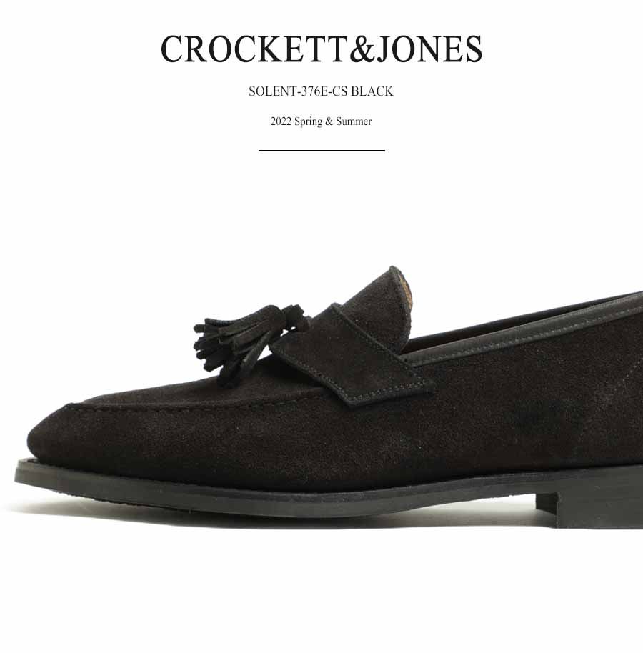 CROCKETT＆JONES クロケット＆ジョーンズ ローファー BLACK 376E