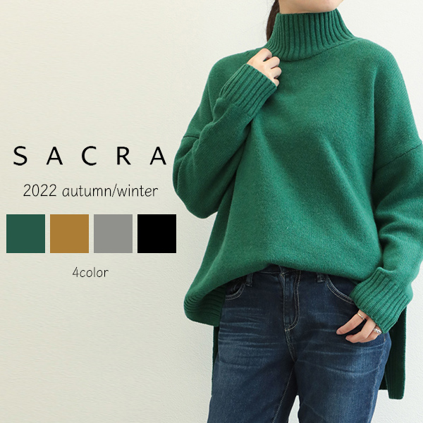 楽天市場】SACRA サクラ レディース ニット プルオーバー キッドモヘヤ