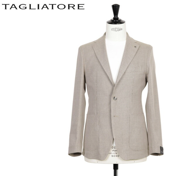 楽天市場】TAGLIATOREタリアトーレ 2B シングル ジャケット コットン