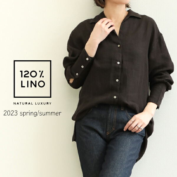 楽天市場】【国内正規品】120%LINO 120%リノ レディース シャツ