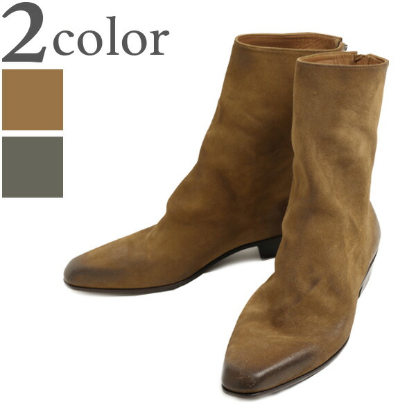 楽天市場】NEBULONI E. ネブローニ ブーツ ロング スエード アーモンド