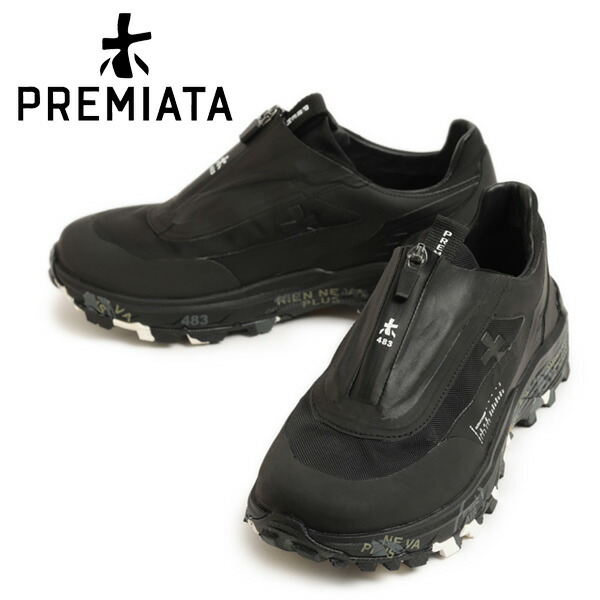PREMIATAプレミアータスリッポンレザースニーカーブラック厚底 楽天市場】PREMIATA プレミアータ スニーカー メンズ スエード