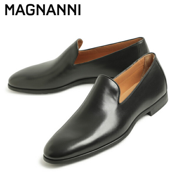 Magnanni マグナーニ 黒 レザー ビジネスシューズ　　サイズ　42 MAGNANNI マグナーニ 革靴 オパンカ製法 ドレスシューズ