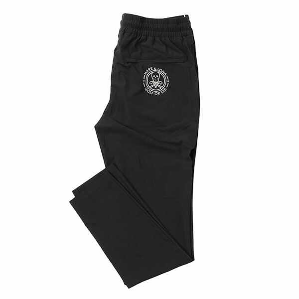 MARK&LONA マークアンドロナ Session Stretch Pants パンツ ロゴ ナイロン ストレッチ MLMー3CーAT22 BLACK ブラック画像