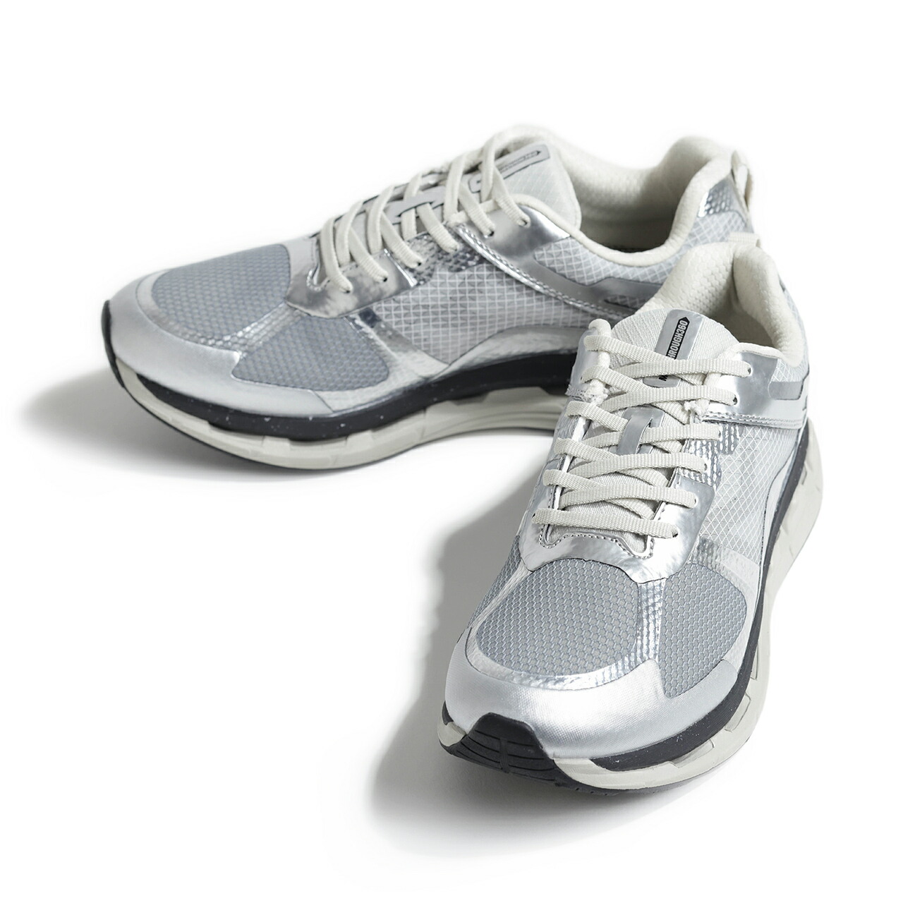 MOISTHROUGH360 モイスルー360 メンズ スニーカー 厚底 ボリュームソール 防水 VENTIRIS ヴェンティリス M1112M SILVER シルバー｜菅原靴店 （Sugawara Ltd）
