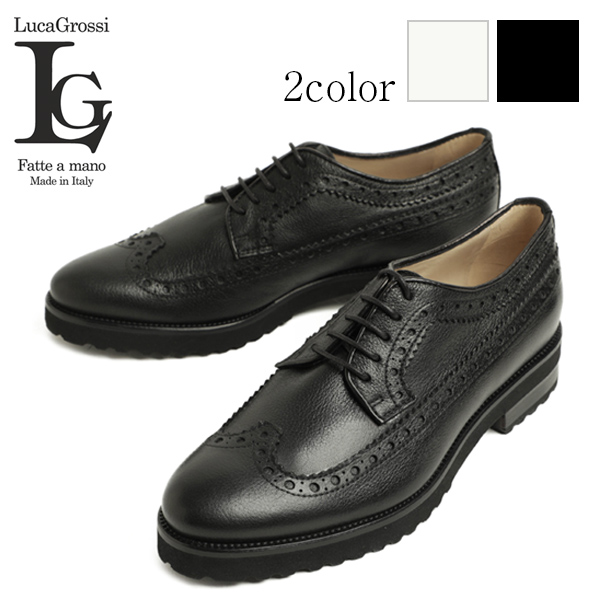 楽天市場】Luca Grossi ルカグロッシ シューズ レースアップ ウイング
