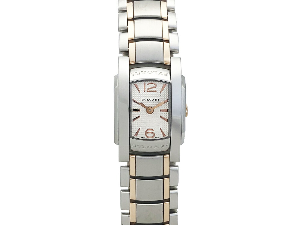 ブルガリ アショーマ AA26S クォーツ 時計 腕時計 レディース　稼働品 BVLGARI 【BVLGARI】ブルガリ アショーマ AA26S クォーツ