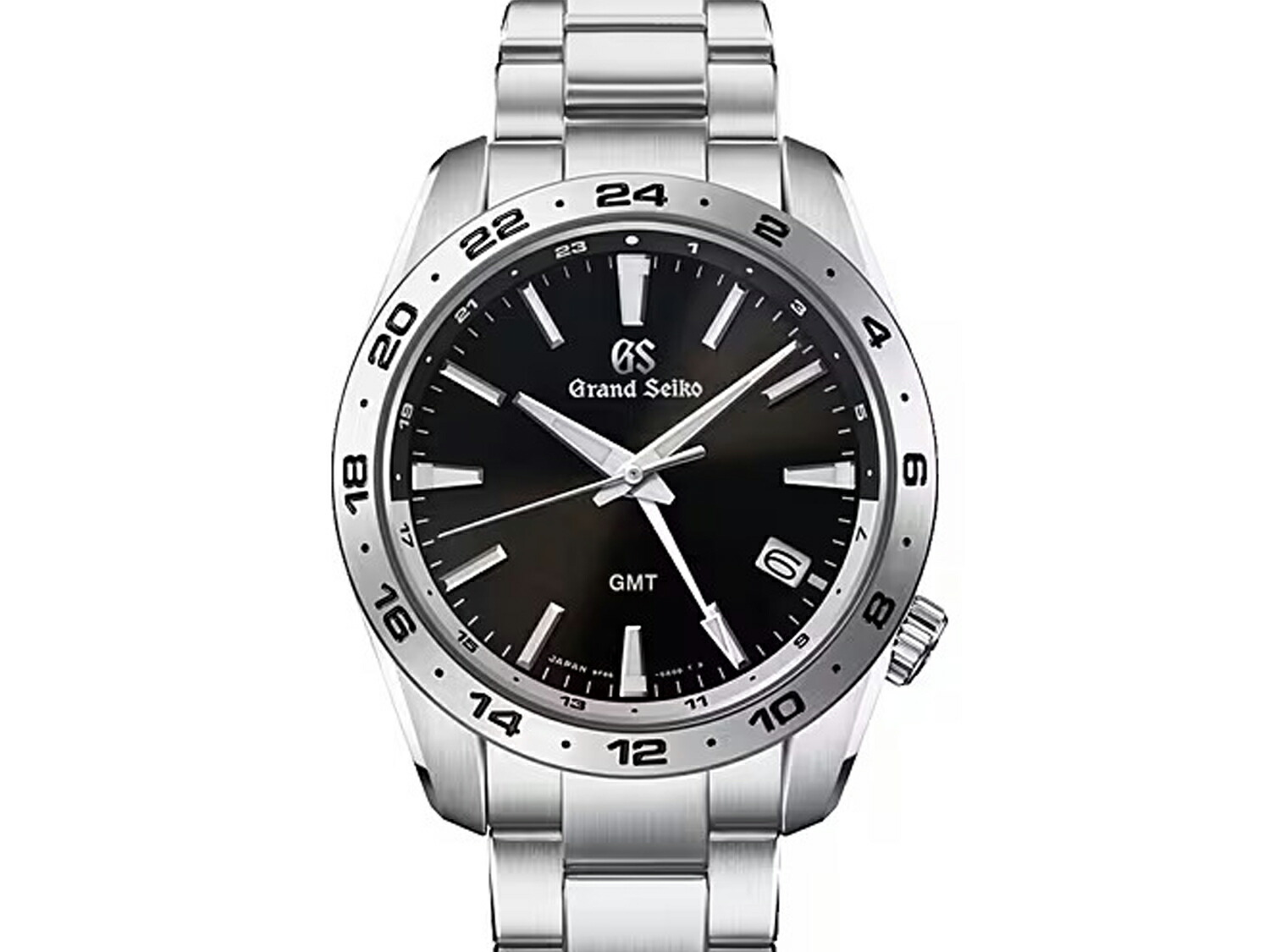 【中古】セイコー SEIKO 地べたセイコー GS 運動競技寄せあわせ GMT SBGN027 9F86-0AK0 SS 黒いこと文字記号盤 石英 メンズ ウォッチ 入眼済