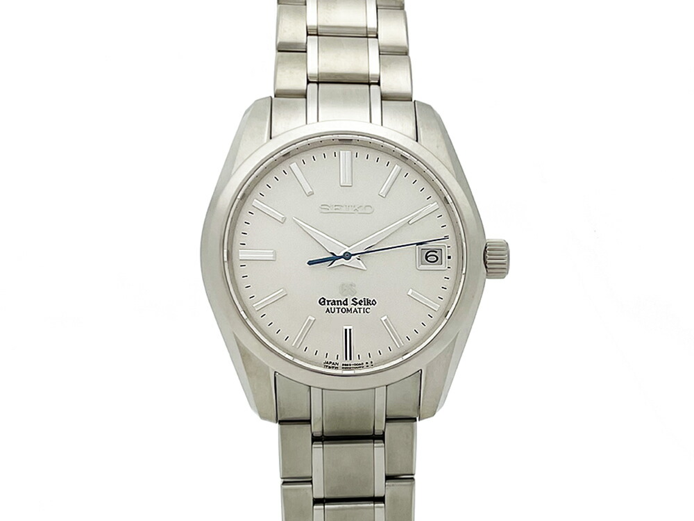 【中古】セイコー SEIKO グランドセイコー GS SBGR059 9S65-00A0 チタン シルバー文字盤 自動巻 メンズ 腕時計 仕上げ済