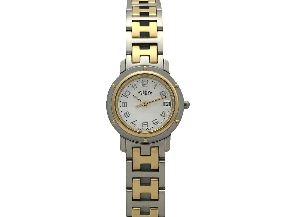 楽天市場】HERMES(エルメス) クリッパー ナクレ コンビ CL4.221