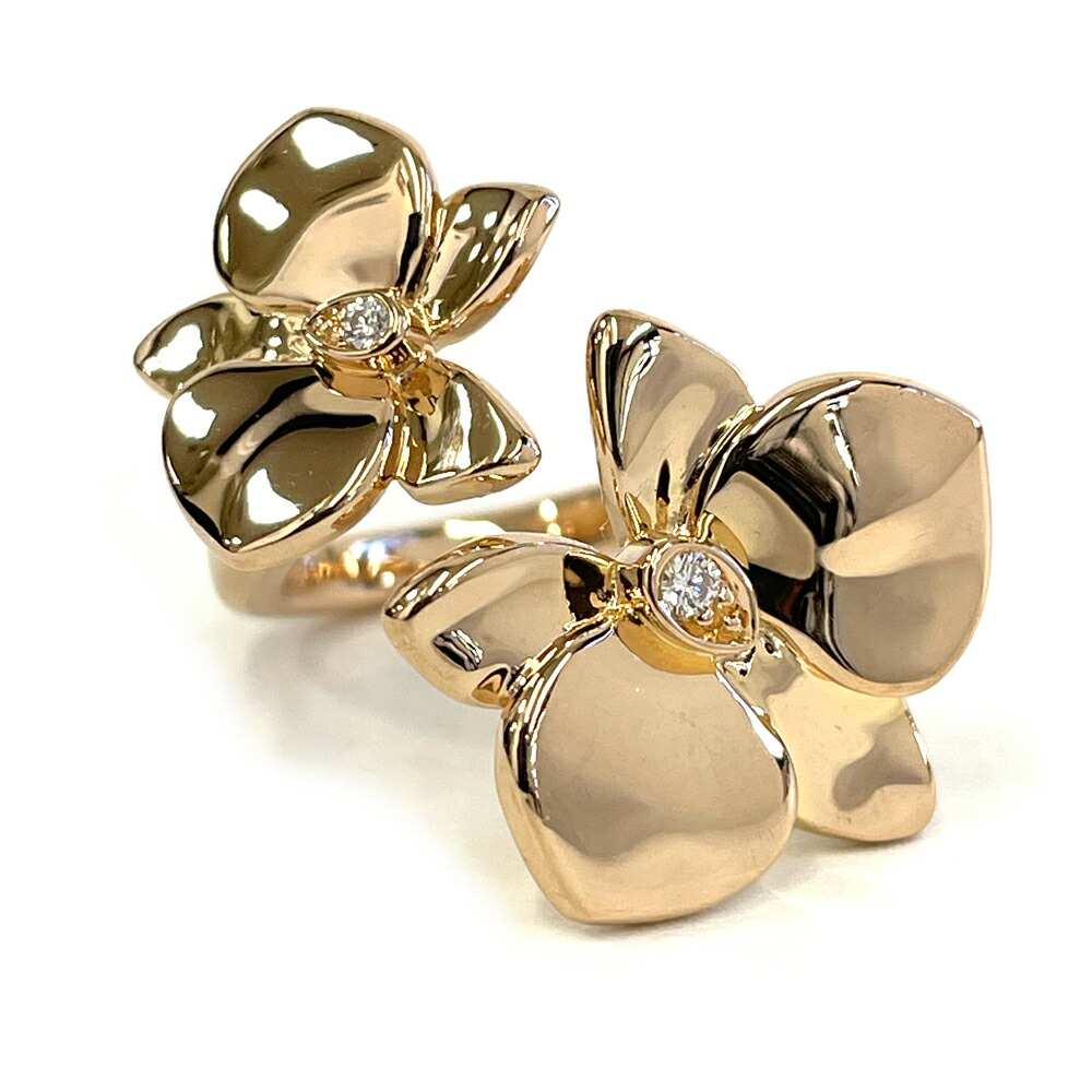 まりりん★プロフ必読お願いします★ CARTIER カレスドルキデリング 楽天市場】カルティエ カレス ドルキデ パル リング MM 18PG 1P