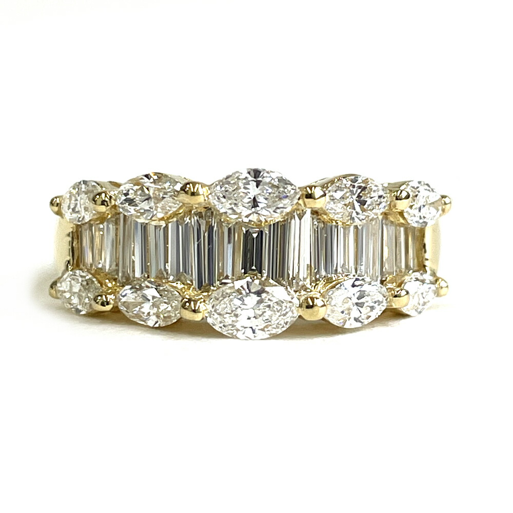 【中古】ポンテヴェキオ Ponte Vecchio K18 ダイヤ リング ダイヤ1.58ct 10.5号 指輪 4.9g|すぎ質店 店