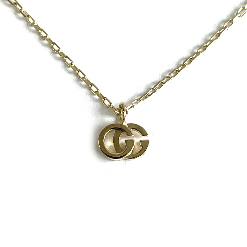 GUCCI 2838 ダブルGロゴ インターロッキングGG ネックレス GUCCI グッチ インターロッキング ダブルG ロゴ ペンダント
