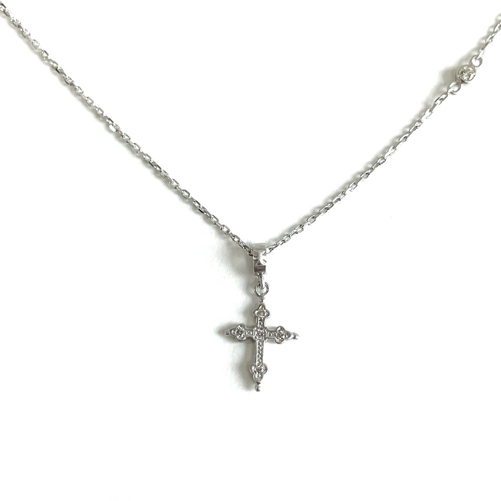 ローリーロドキン パール ネックレス Loree Rodkin ローリーロドキン ネックレス TINY CLOVER CROSS