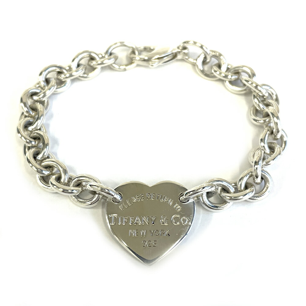 【中古】ティファニー TIFFANY&CO. リターントゥティファニー RTT ハート タグ ブレスレット　シルバー Ag925　27.0ｇ｜すぎ質店　店