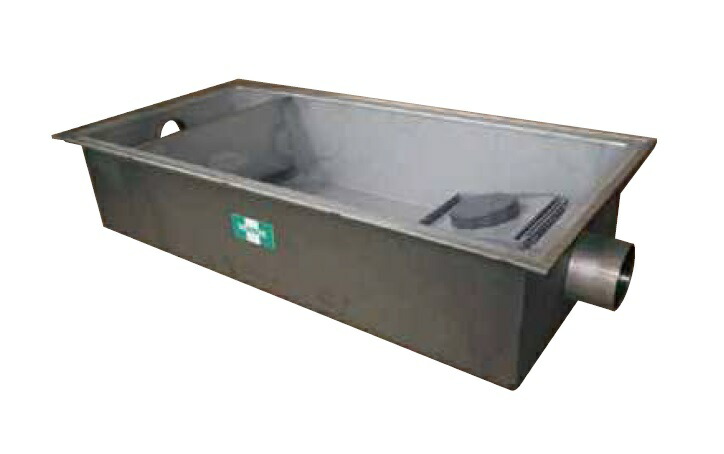 【ホーコス】\u003cBR\u003eステンレス鋼製 超浅型潤滑油阻集器(潤滑油落とし穴)\u003cBR\u003e煙管流入式/シンダー埋込型/直置き式マンホール\u003cBR\u003eGSU-15JPU\u003cBR\u003eGSU-25JPU\u003cBR\u003eGSU-35JPU\u003cBR\u003eGSU-40JPU\u003cBR\u003eGSU-60JPU