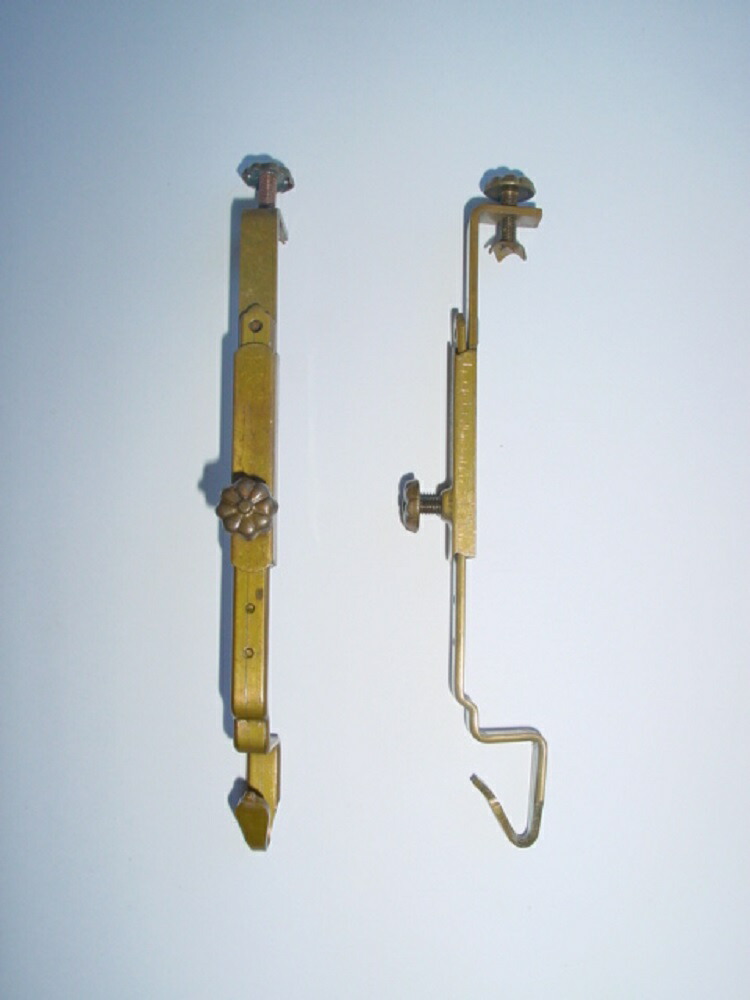 楽天市場】座敷御簾用吊り金具（仙徳自在長押掛金具） 日本製金具 2個