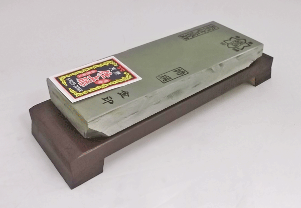 天然砥石　正本山合砥　浅黄　775ｇ　仕上げ砥石　／　鉋鑿大工道具鋸剃刀包丁京都天然砥石組合
