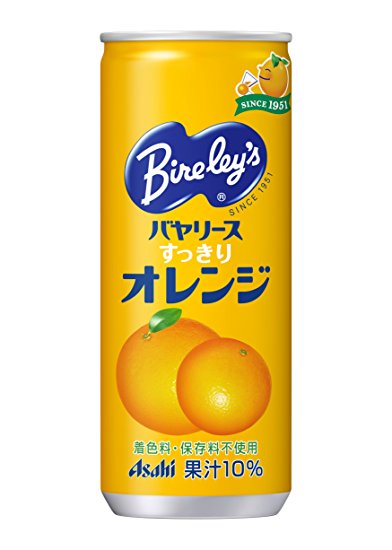 【楽天市場】アサヒ バヤリースオレンジ245ml缶 30本入：スグくる