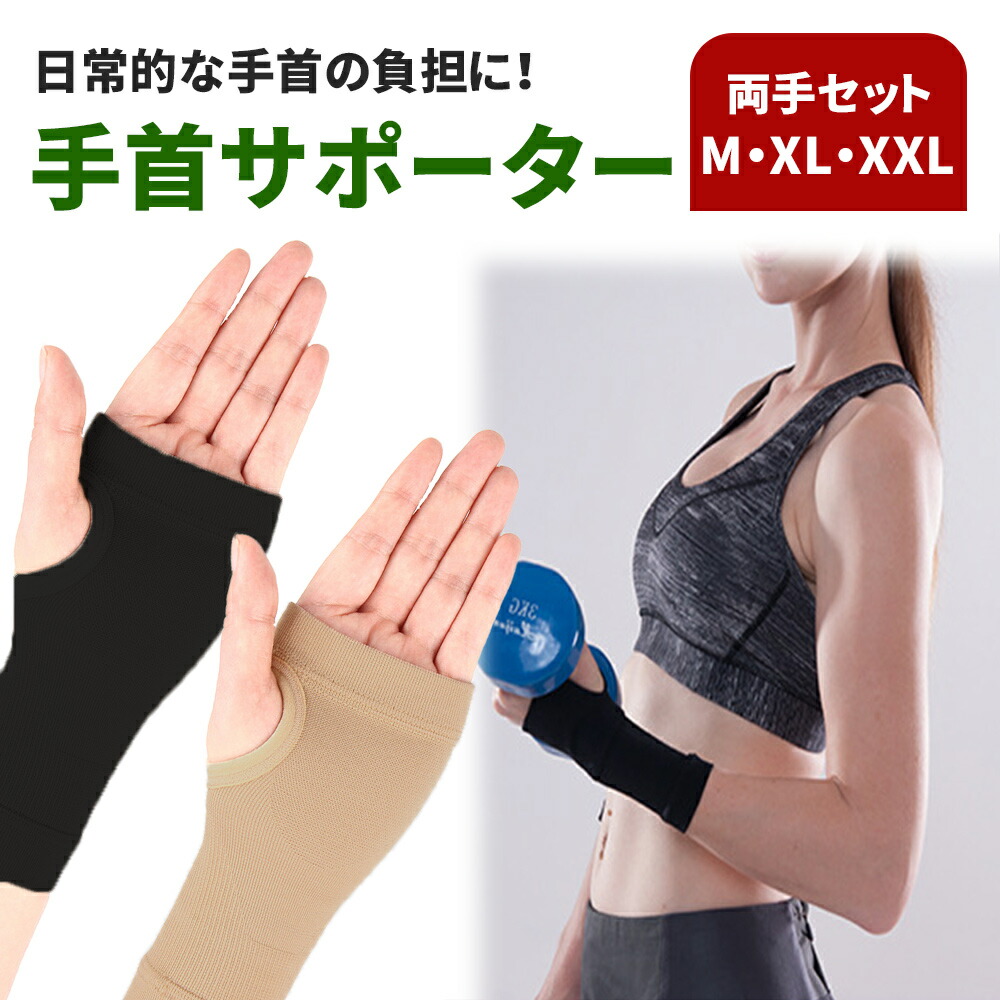 楽天市場】手首サポーター 1枚入り 女性男性兼用タイプ 左右共用