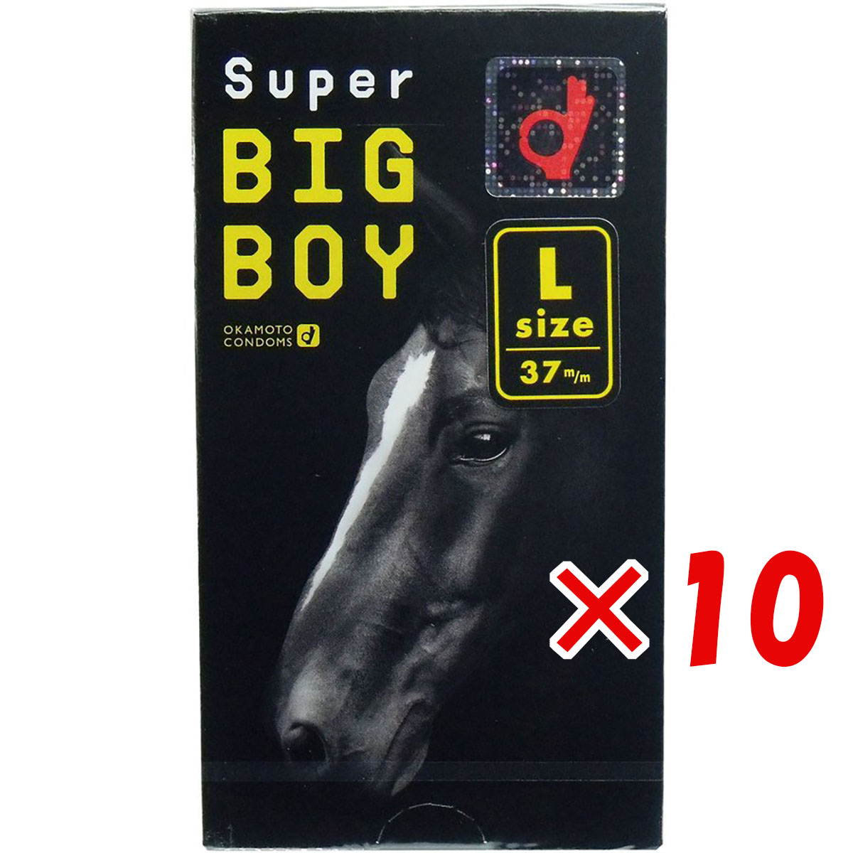 【 まとめ買い ×10個セット 】 「 オカモト スーパー ビッグボーイ コンドーム 12個入 」 【 送料無料 】 【 月間MVP & 月間優良ショップ ダブル受賞店 】