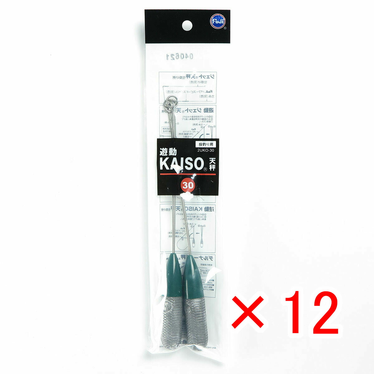 【 まとめ買い ×12個セット 】 「 富士工業 FUJI KOGYO 遊動海草 天秤 30号 」 【 送料無料 】 【  月間MVP \u0026 月間優良ショップ ダブル受賞店 】 キス カレイ マゴチ 五目釣り 釣り 釣具 釣り具 釣り用品