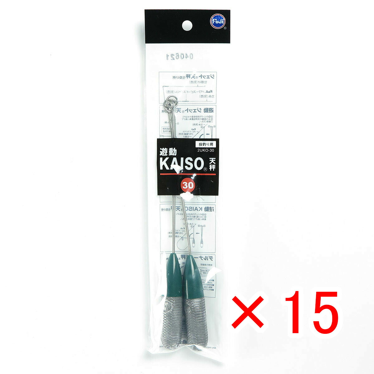 【 まとめ買い ×15個セット 】 「 富士工業 FUJI KOGYO 遊動海草 天秤 30号 」 【 送料無料 】 【 月間MVP & 月間優良ショップ ダブル受賞店 】 キス カレイ マゴチ 五目釣り 釣り 釣具 釣り具 釣り用品
