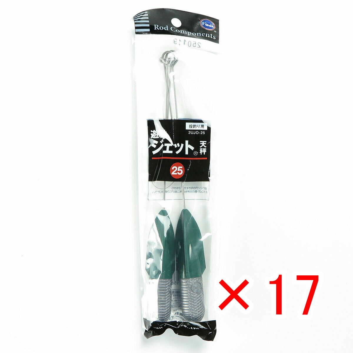 【 まとめ買い ×17個セット 】 「 富士工業 FUJI KOGYO  遊動ジェット天秤 25号 」 【 送料無料 】 【  月間MVP \u0026 月間優良ショップ ダブル受賞店 】 キス カレイ マゴチ 五目釣り 釣り 釣具 釣り具 釣り用品
