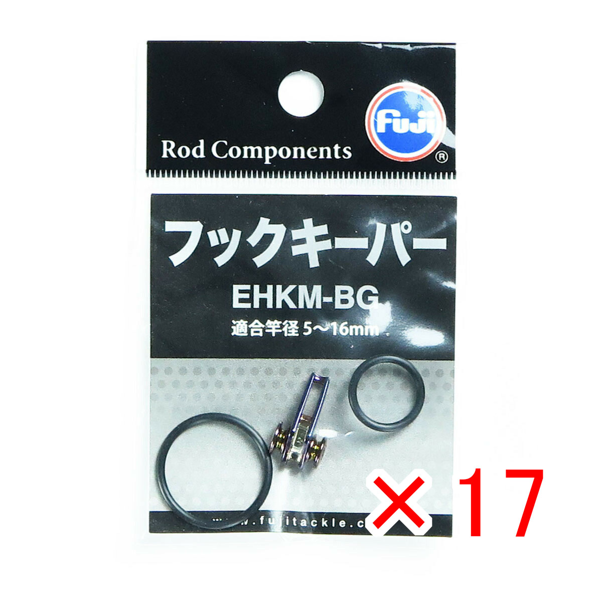 【 まとめ買い ×17個セット 】 「 富士工業 ルアー用フックキーパー EHKM-BG 」 【 送料無料 】 【 月間MVP & 月間優良ショップ ダブル受賞店 】 釣具 釣り具 釣り用品|日用品・釣具・文具のすぐる屋本舗