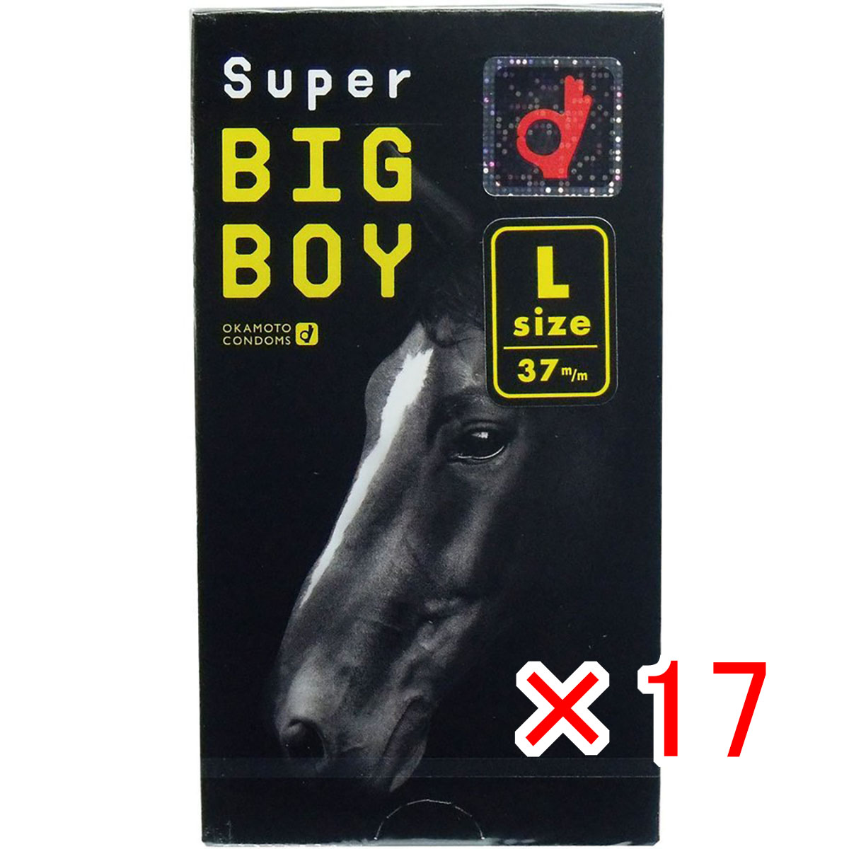 【 まとめ買い ×17個セット 】 「 オカモト スーパー ビッグボーイ コンドーム 12個入 」 【 送料無料 】 【 月間MVP & 月間優良ショップ ダブル受賞店 】