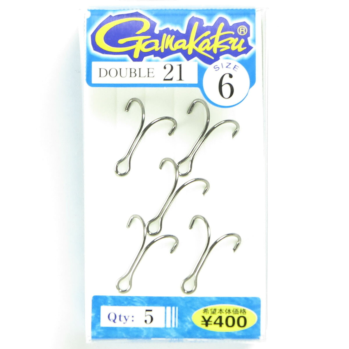 【 まとめ買い17個セット 】 「 がまかつ Gamakatsu ダブル 21 NS-B サイズ: 6 入数: 5 354799 」 【 送料無料 】 【 月間MVP & 月間優良ショップ ダブル受賞店 】
