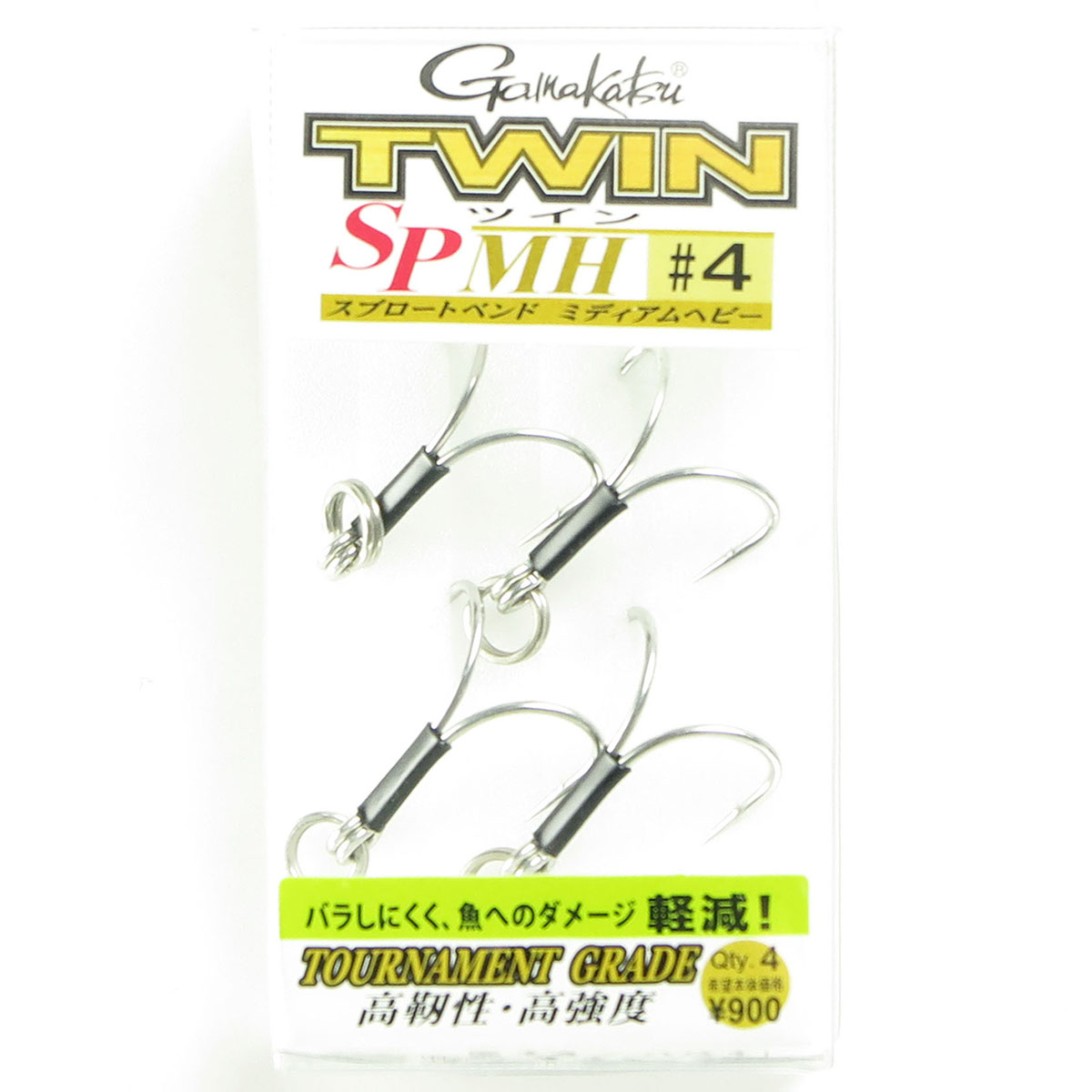 【 まとめ買い10個書き割り 】 「 がまかつ Gamakatsu ツイン SP-MH #4 入数: ４ 545319 」 【 貨物輸送無料 】 【  月間MVP \u0026 月間目覚ましい販売店 ダブル勝ち取る店 】