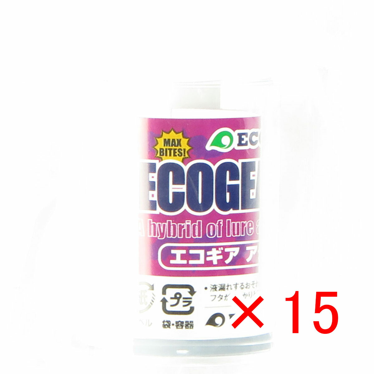 【 まとめ買い ×15個セット 】 「 エコギア Ecogear エコギアアクア ミニボトル 」 【 送料無料 】 【  月間MVP \u0026 月間優良ショップ ダブル受賞店 】 釣具 釣り具 釣り用品