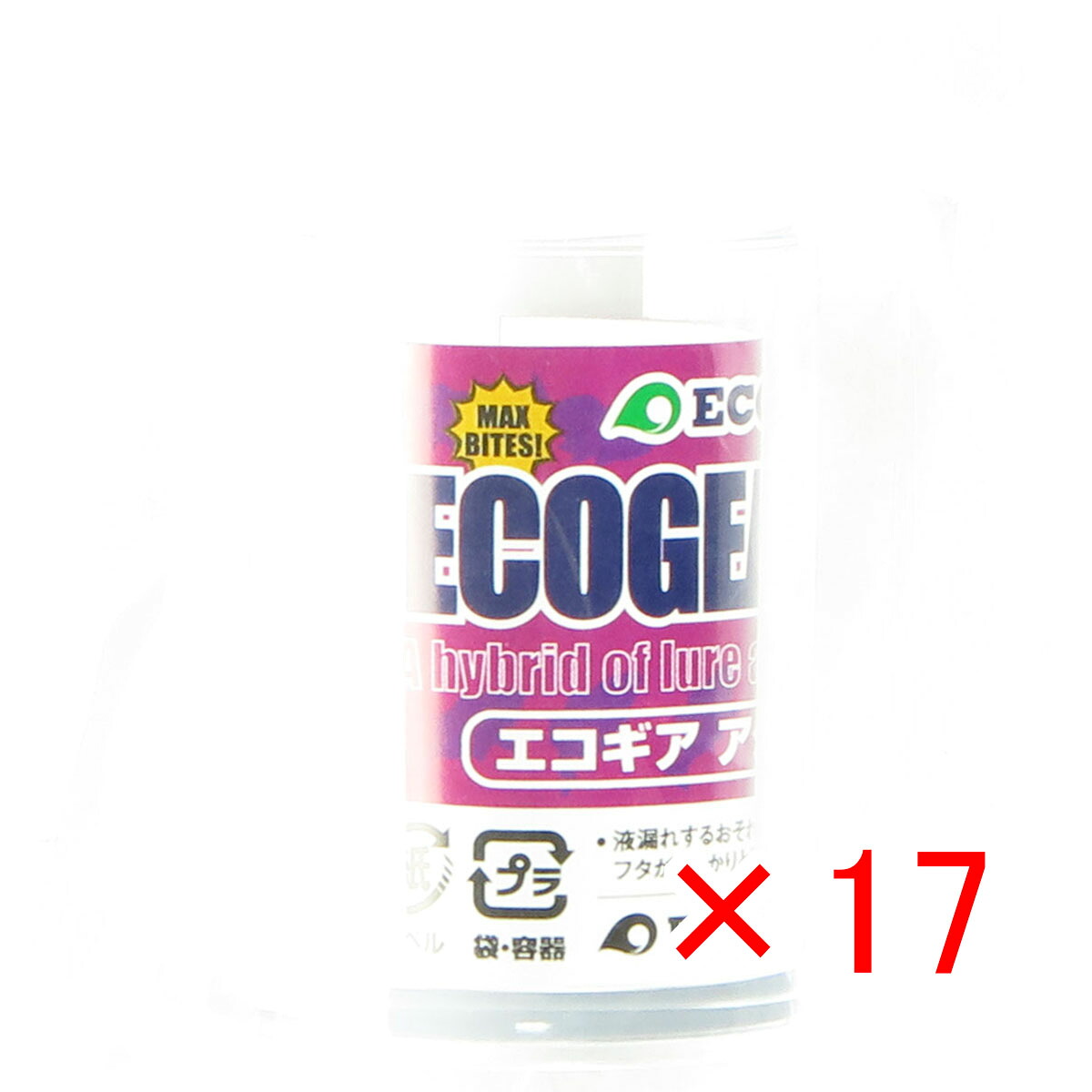 【 まとめ買い ×17個書き割り 】 「 エコ歯車 Ecogear エコギアアクア ミニ壜 」 【 貨物輸送無料 】 【  月間MVP \u0026 月間目覚ましい販売店 ダブル勝ち得る店 】 釣具 釣り銭具 釣り銭機材
