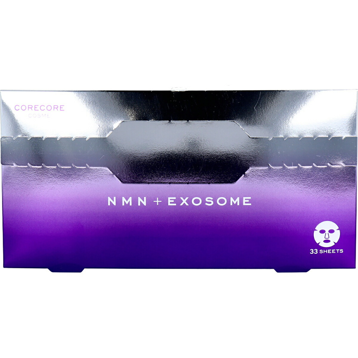 【 まとめ買い15個セット 】 CORE CORE COSME NMN+エクソソーム フェイスマスク 33枚入 【 送料無料 】