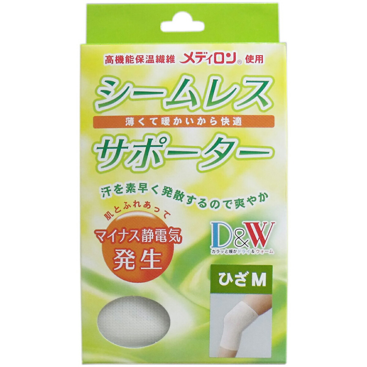 【 まとめ買い12個仕掛ける 】 シームレス支持者 ひざ用 M大きさ 1枚入 【 貨物輸送無料 】