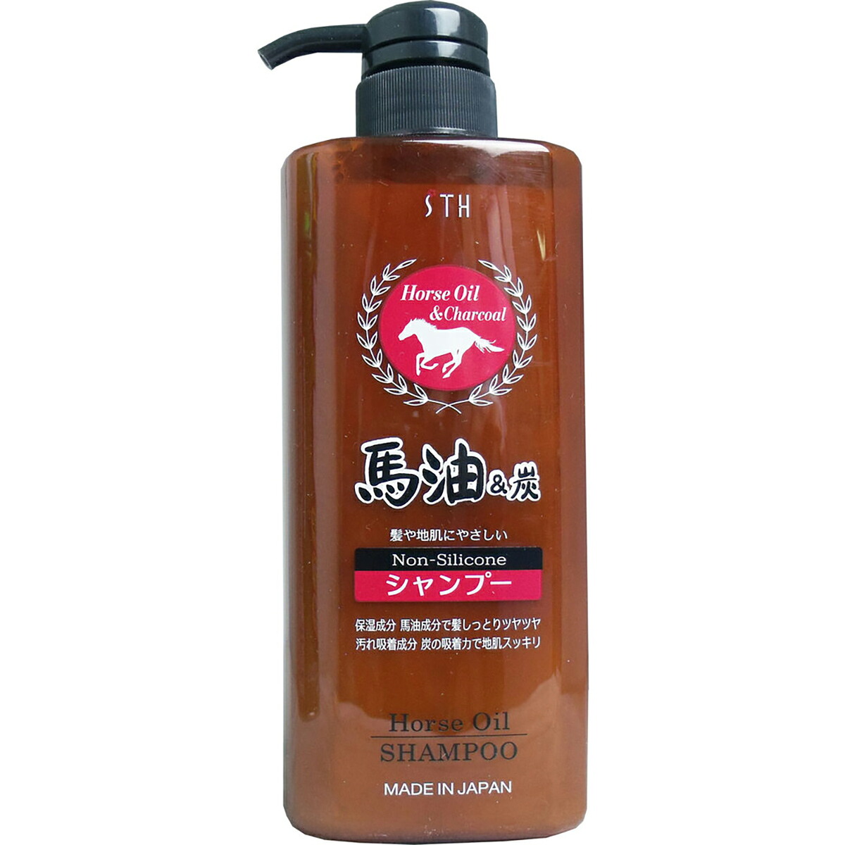 【 まとめ買い20個セット 】 馬油＆炭シャンプー 600mL 【 送料無料 】｜日用品・釣具・文具のすぐる屋本舗 31,302円