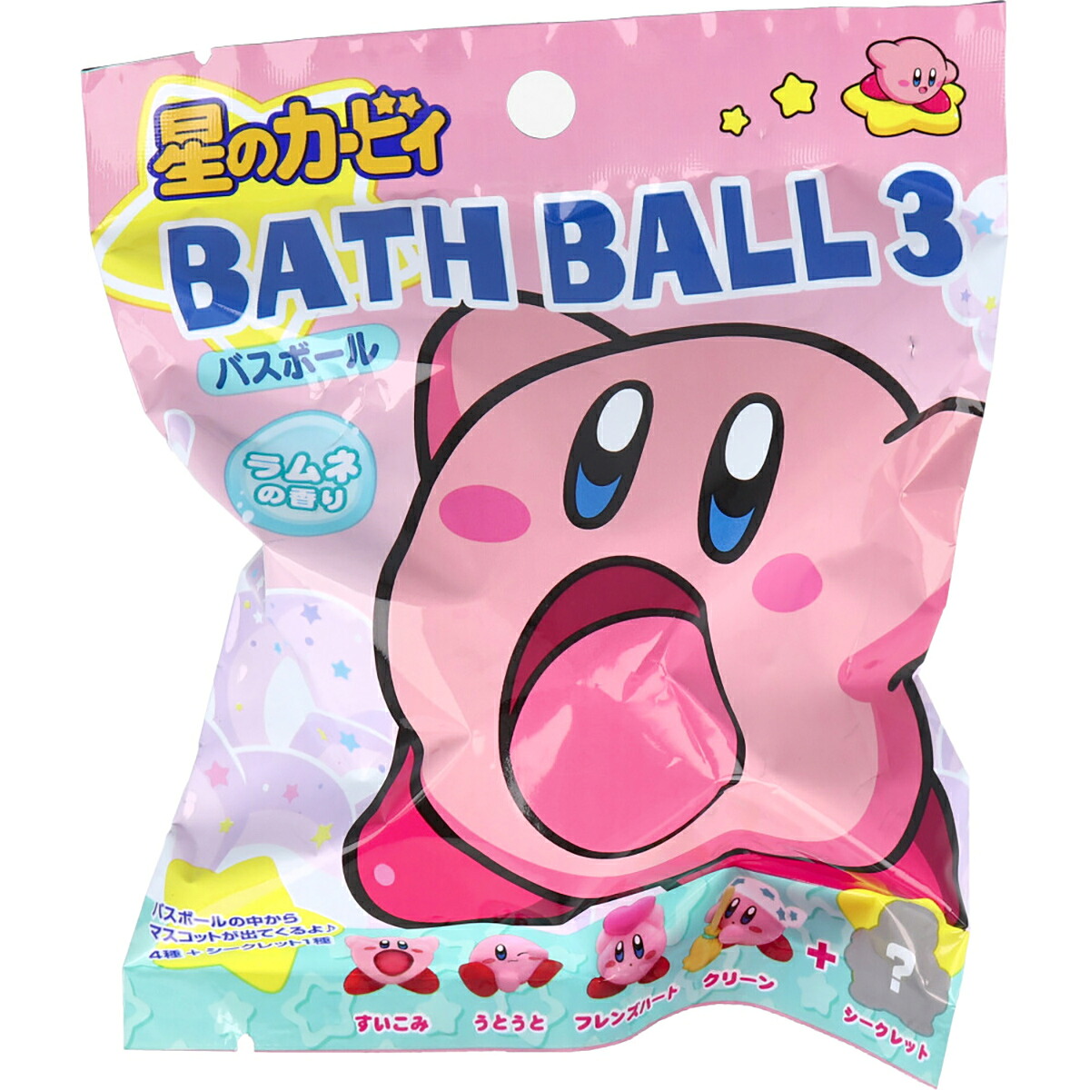 【 まとめ買い12個仕掛ける 】 星のカービィバスボール3 ソーダ水の芳ばしさ 75g 1回分 【 貨物輸送無料 】