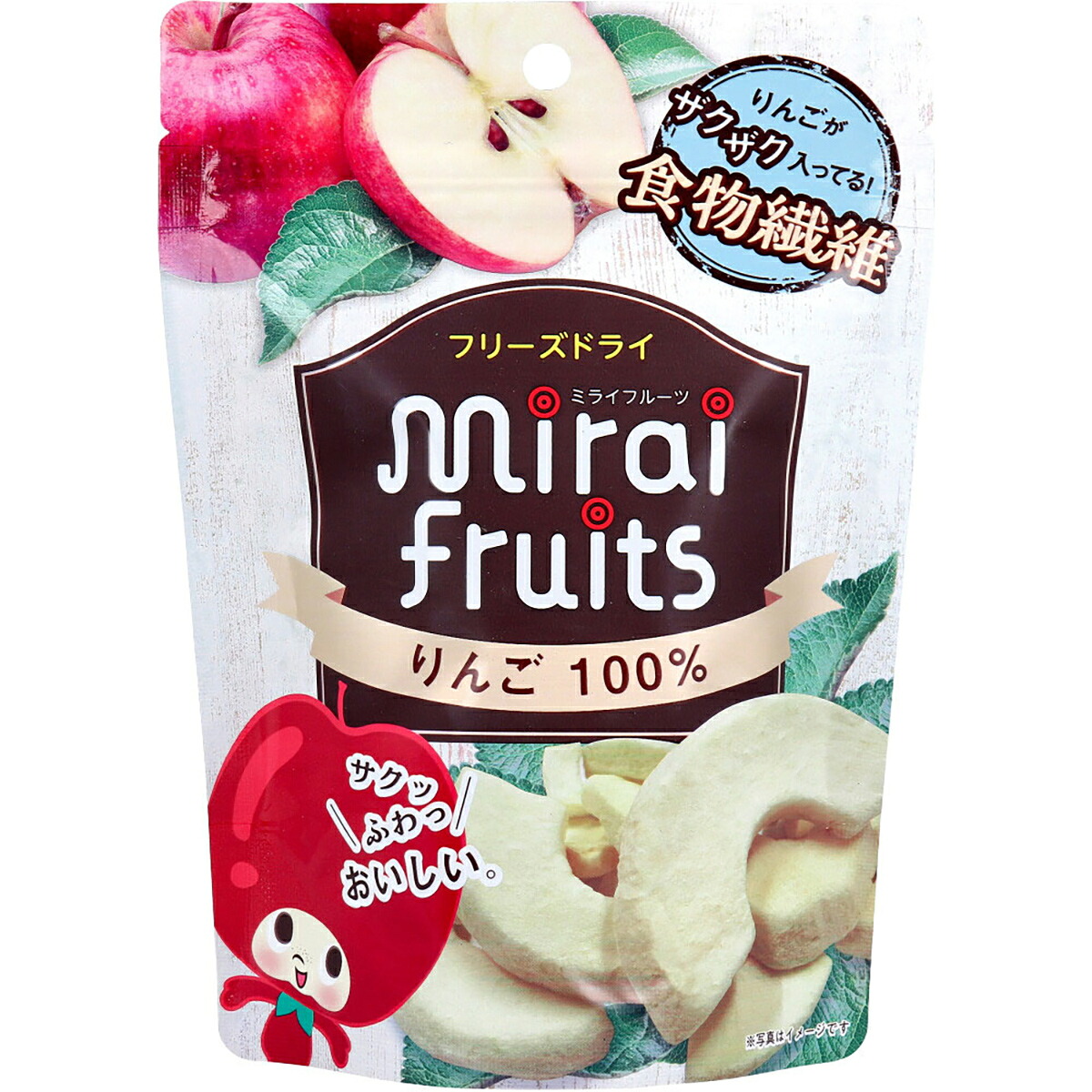 【 まとめ買い20個セット 】 ミライフルーツ りんご 10g 【 送料無料 】