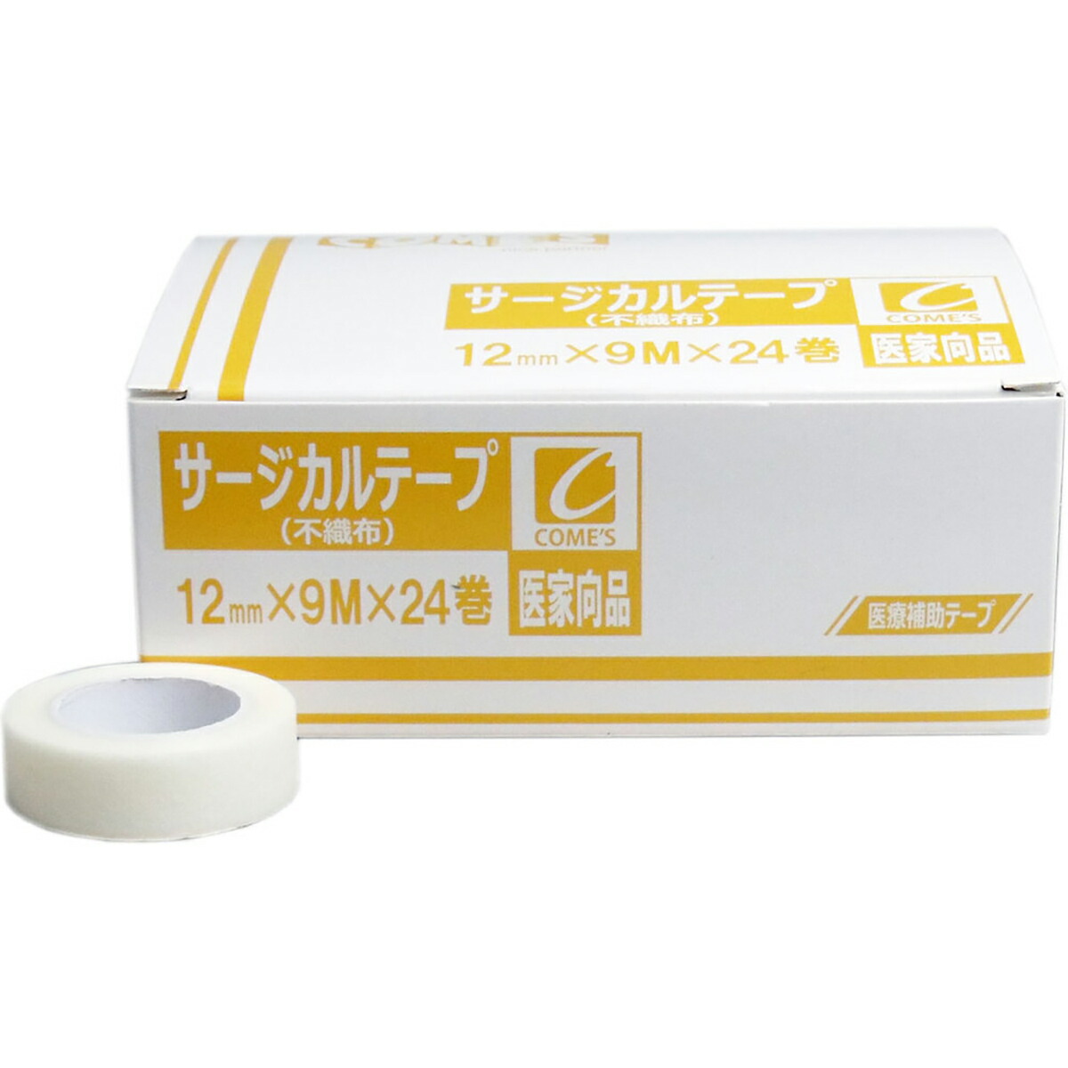 【 まとめ買い20個セット 】 医家向品 サージカルテープ 不織布タイプ 12×9M×24巻 【 送料無料 】 25,528円