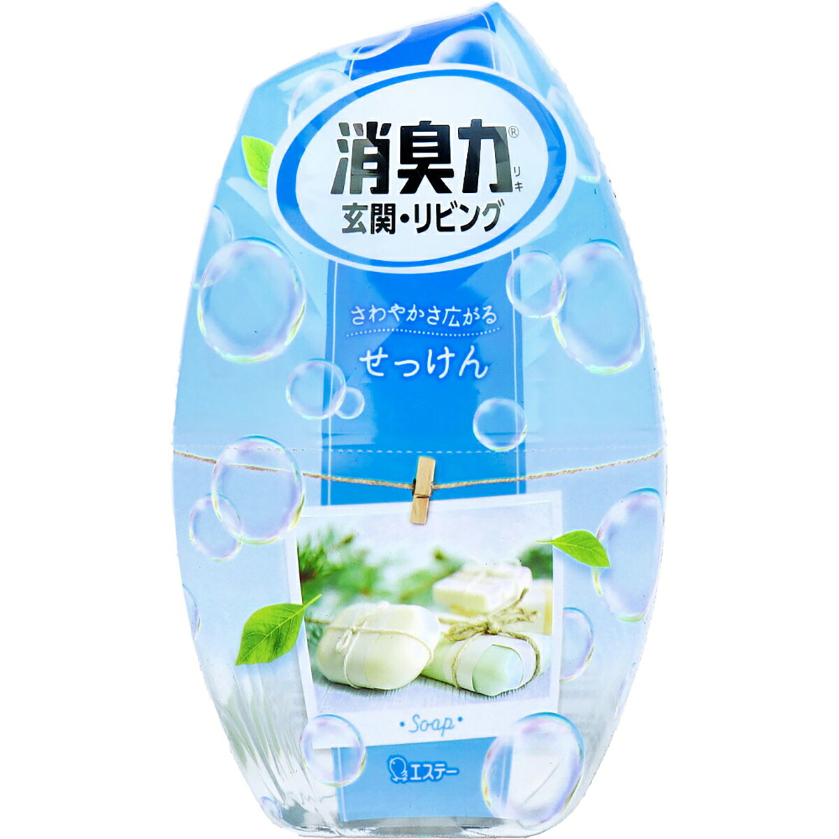 【 まとめ買い12個セット 】 お部屋の消臭力 玄関・リビング用 せっけん 400mL 【 送料無料 】｜日用品・釣具・文具のすぐる屋本舗