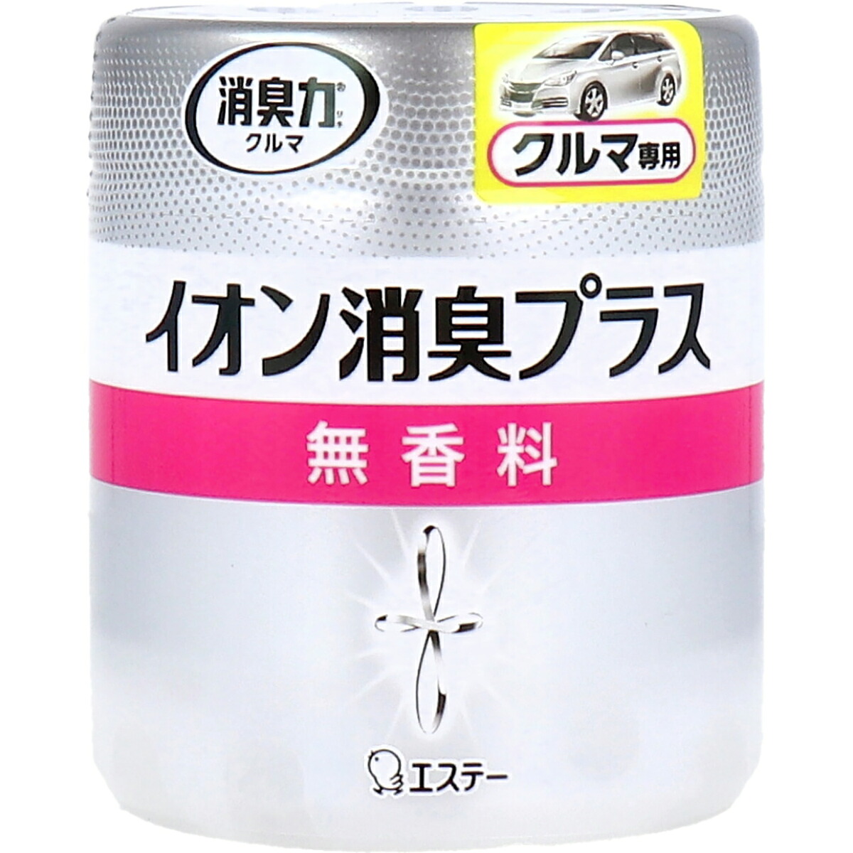 【 まとめ買い10個セット 】 消臭力クリアビーズ イオン消臭プラス クルマ用 本体 無香料 90g 【 送料無料 】