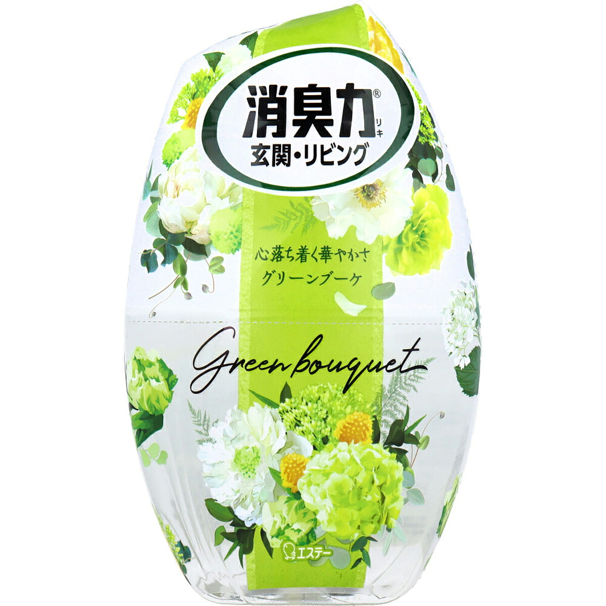 【 まとめ買い10個セット 】 お部屋の消臭力 玄関・リビング用 グリーンブーケ 400mL 【 送料無料 】