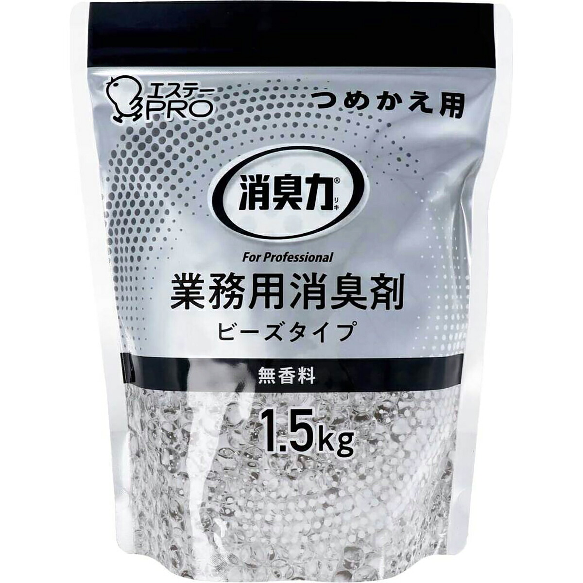 【 まとめ買い15個仕掛ける 】 消臭力 御役目用 ビーズ手合い 大電気容量 詰替用 無芳ばしさ 1.5kg 【 貨物輸送無料 】 洗剤・柔軟剤・クリーナー-日用消耗品-日用品雑貨・文房具・手芸