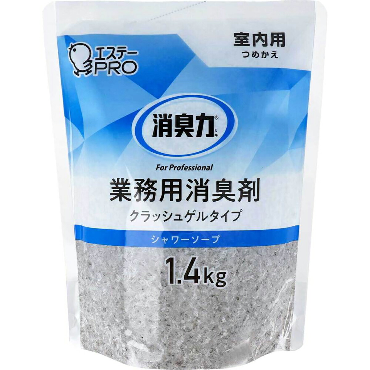 【 まとめ買い12個セット 】 消臭力 業務用 クラッシュゲルタイプ 室内用 詰替用 シャワーソープ 1.4kg 【 送料無料 】｜日用品・釣具・文具のすぐる屋本舗 15,332円