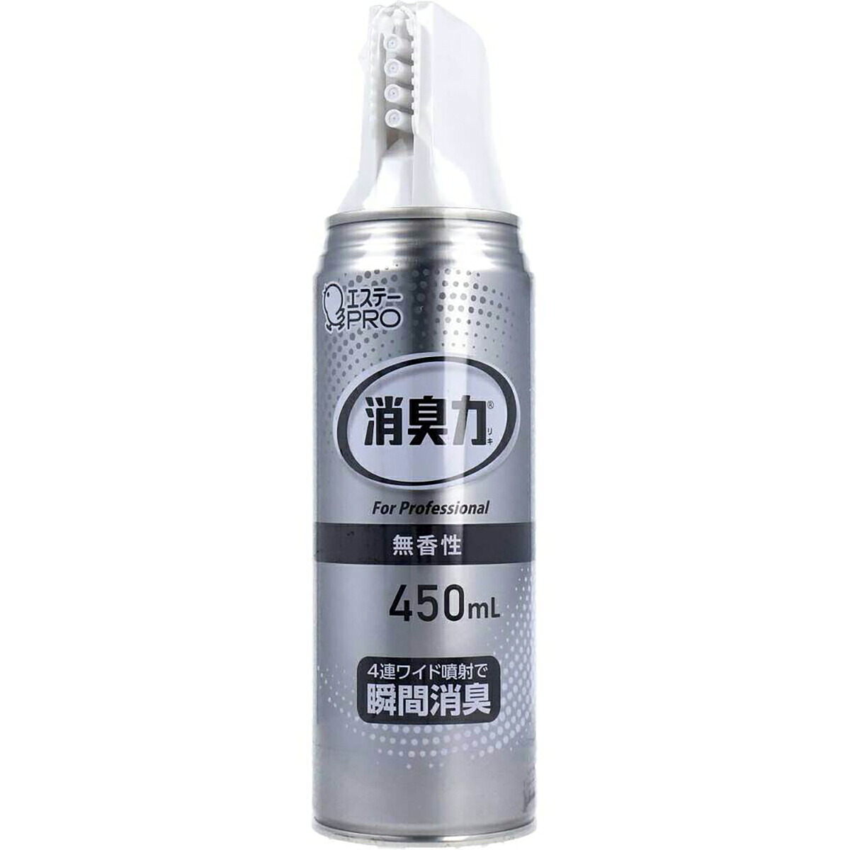 【 まとめ買い10個セット 】 消臭力 業務用 ワイドスプレー 無香性 450mL 【 送料無料 】|日用品・釣具・文具のすぐる屋本舗